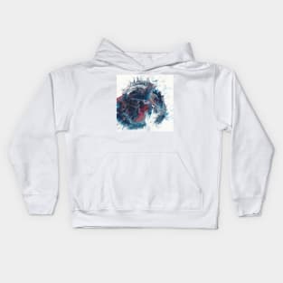 431, Sunset on Seafoam Kids Hoodie